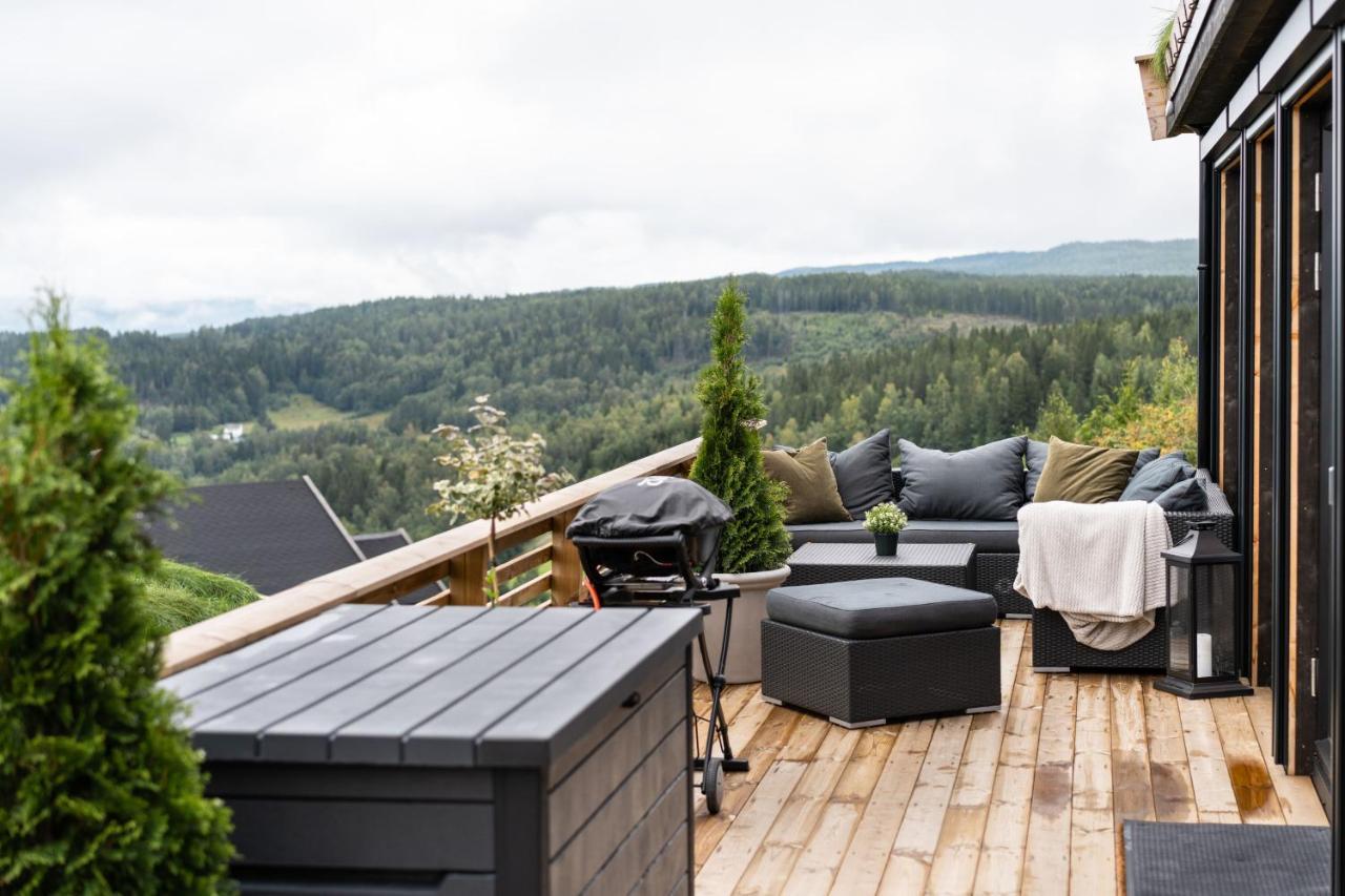 Villa Hide Hut - Amazing View 50 Min From Oslo Stange Esterno foto