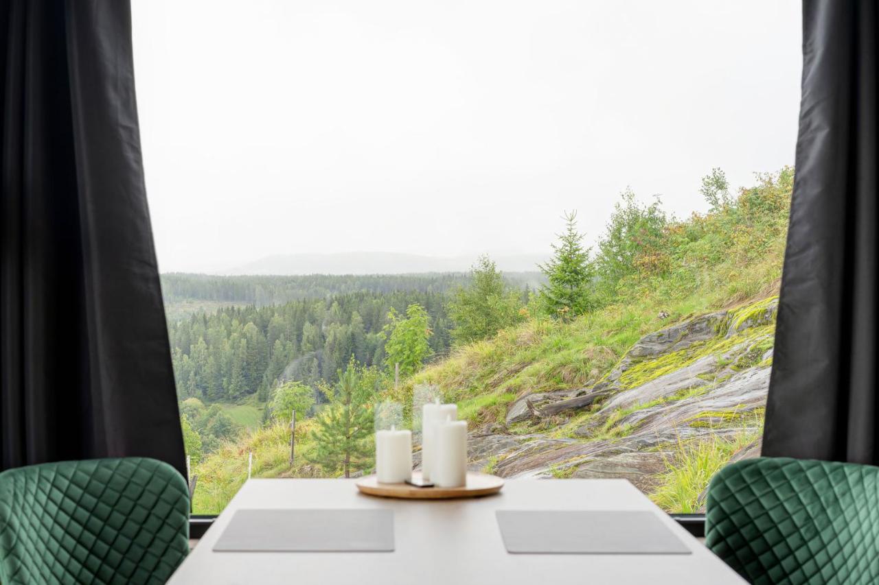Villa Hide Hut - Amazing View 50 Min From Oslo Stange Esterno foto