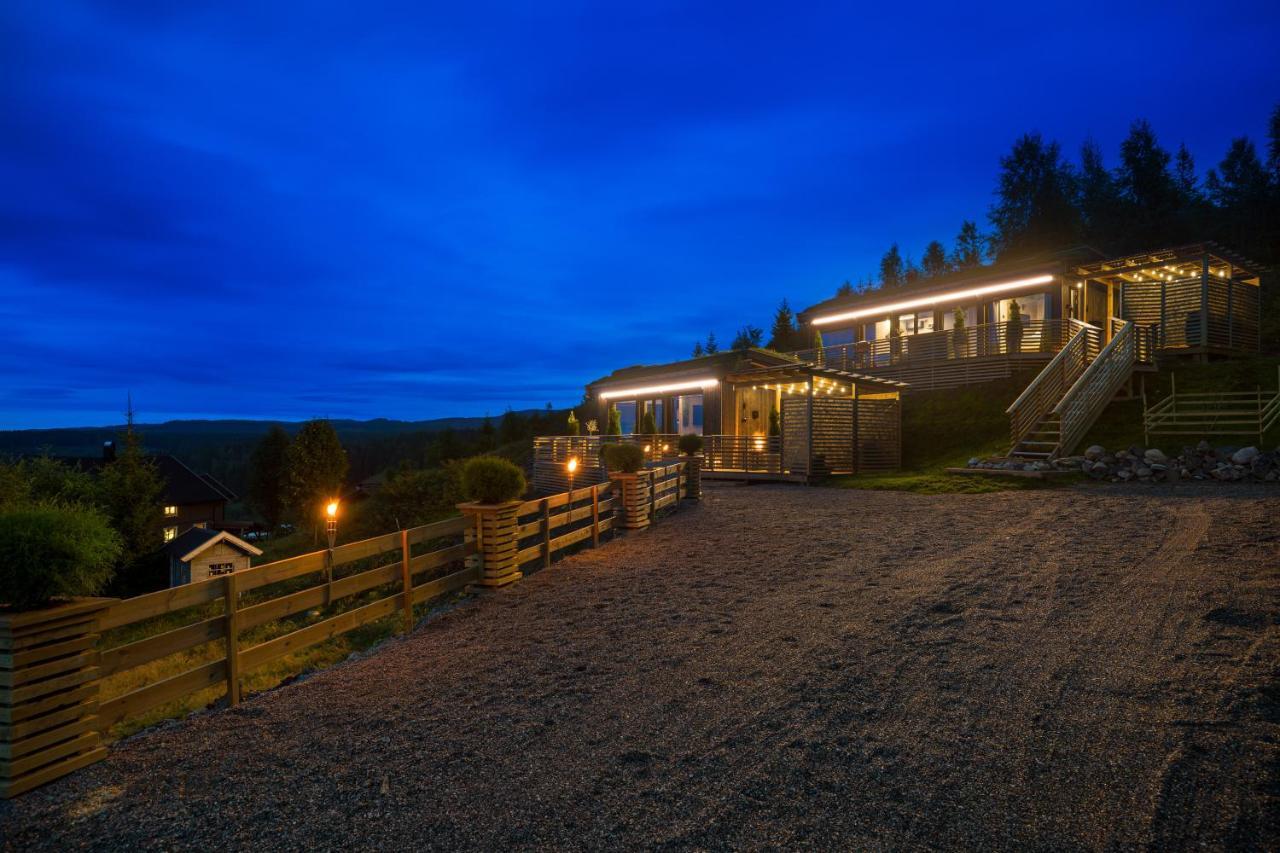 Villa Hide Hut - Amazing View 50 Min From Oslo Stange Esterno foto